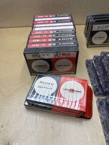 26 cassette vintage C-60, C-90 usate Sony alta fedeltà - Foto 2 di 4