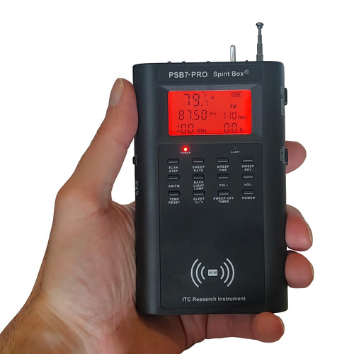 PSB7 PRO Spirit Box Ghost Hunting Equipment Paranormal SB7T SB7 ITC Radio Scan - Picture 17 of 24