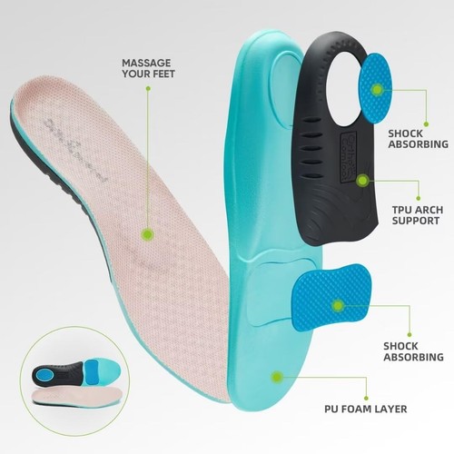 Arch Support Orthopedic Plantar Fasciitis Shoes for Womens, Durable Orthotic ... - Picture 4 of 8