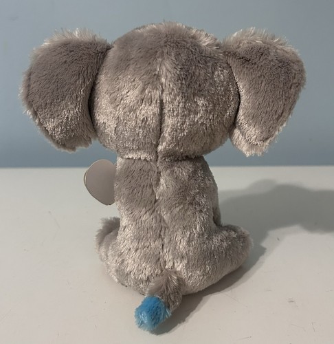 NEW Ty Beanie Boos 6" PEANUT the Elephant Plush Glitter Eyes - RED Tag - Picture 2 of 2