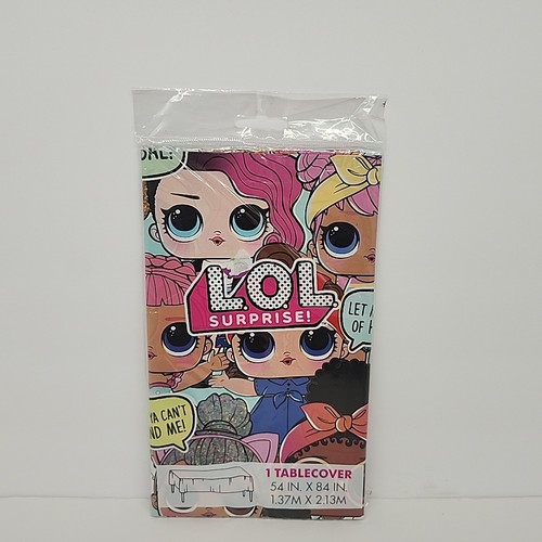 LOL Surprise Birthday Party Table Covers Tablecloth 54"x84" Lot Of 7 Decorations - Picture 14 of 22