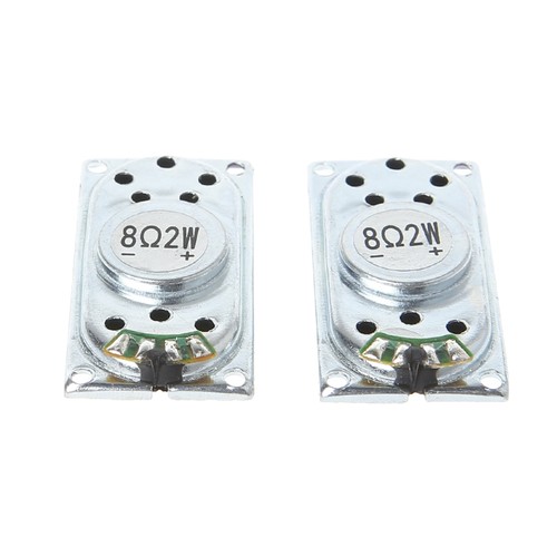 1 Pair Mini Speakers 2040 8Ohm 2W for Notebook Computer Portable Speaker - Afbeelding 7 van 8