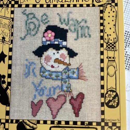 Boo!, It’s Christmas, Be Warm Cross Stitch Charts By Alma Lynne - Picture 2 of 8