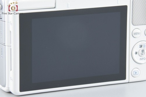 Canon EOS M100 blanco 24,2 MP cámara digital EF-M 15-45 IS STM lente [casi... - Imagen 10 de 16
