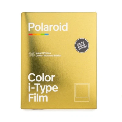 Polaroid I-Type Doppelpack Golden Moments Goldrahmen goldener Rahmen iType - Bild 1 von 4