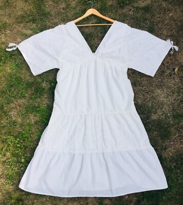 Maxi Dress White Broderie Dress Asos Miss Selfridge Miss Selfridge