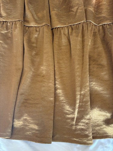 Gorgeous French Connection size S copper flared maxi skirt, elasticated waist - Picture 11 of 13