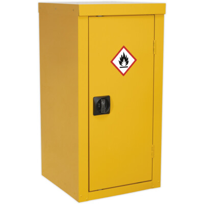 Gefahrstoffschrank - 460 x 460 x 900 mm - eintürig - 2-Punkt Schlüsselschloss