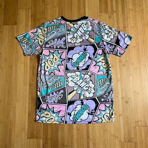 Oh Snap! Drill Kleidung Comic Buch Grafik T-Shirt S mehrfarbig kurzarm - Bild 2 von 3