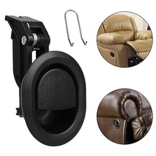 Universal Black Recliner Replacement Pull Handle Chair Sofa Couch Release Lever