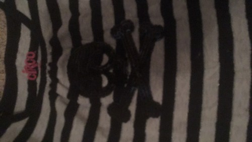 Circo Girls Size small Dress black and gray with skull and bones design - Picture 3 of 7