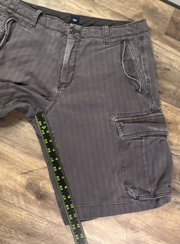 Pantalones Cortos de Carga Y2K Gap Para Hombres 35 Senderismo Exterior Pesca Playa Suelto Patinador Largo 12". - Imagen 6 de 7