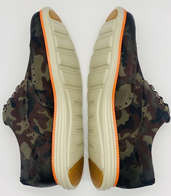 NEW Cole Haan Original Grand Shwng Camo Black Olive Oxford  display picture 1