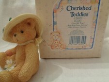 1995 Vintage Enesco Cherished Teddies DOROTHY Yellow ribbon "Love Me True", NIB