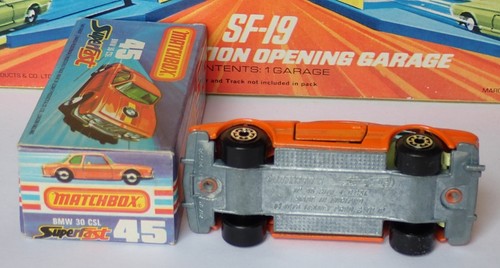 Matchbox Superfast 45b BMW 3.0 CSL MINT in Very Good Box - Picture 4 of 6