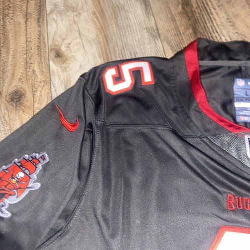 Nike Devin White Tampa Bay Buccaneers NFL Jersey L Mens Gray On Field Players - Picture 10 of 21