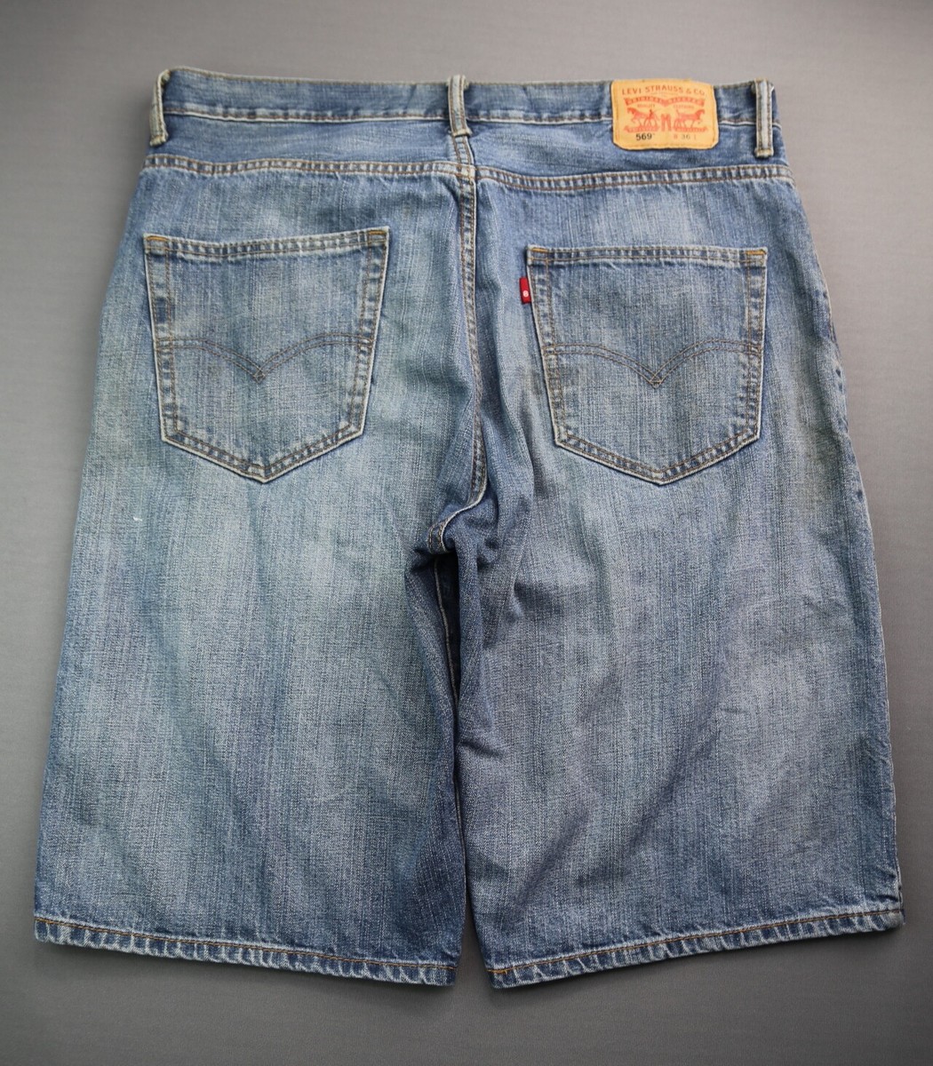 Levis 569 clearance shorts size 36