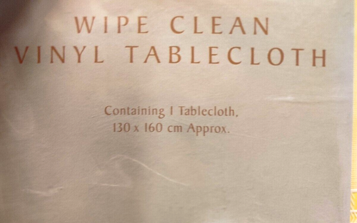 Kirkton House Kitchen wipe clean Vinyl Tablecloth yellow for 6 to 8 people - Picture 5 of 12