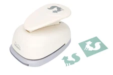 Bira Craft 3 inch Fox Lever Action Craft Punch for Paper Crafting Scrapbooking