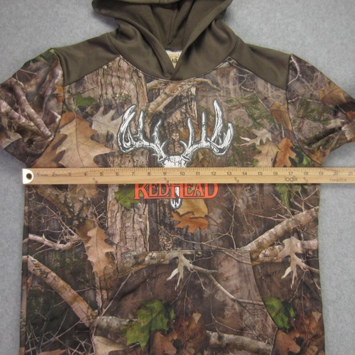 Redhead Hoodie Boys Youth XL Camouflage Kanati Sweatshirt Pockets Hunting - Picture 10 of 14
