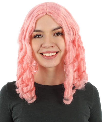 Adult Women's 14" Inch Shoulder Length Weave Curly Goldilocks Wig,HW-6840A - Picture 31 of 267