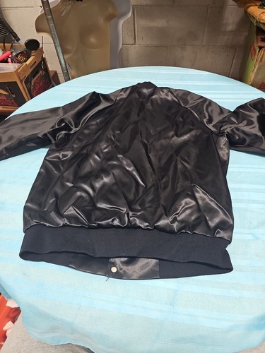Vintage West Ark Made In US Nascar Daytona USA Black Satin Jacket Small - Picture 8 of 10