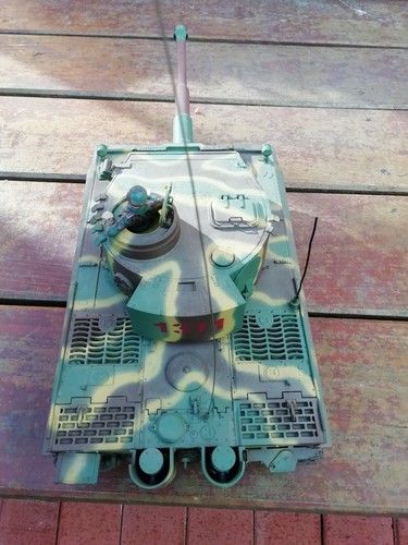 Heng Long - Tiger I - 1311 - Gebrusht - 1 : 16 - Vitrinenmodell - Top Zust. - 4 - Bild 16 von 16