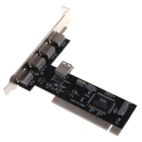USB 2.0 4 Port 480Mbps High Speed VIA HUB PCI ControST8BDDB _xa - Photo 11/12