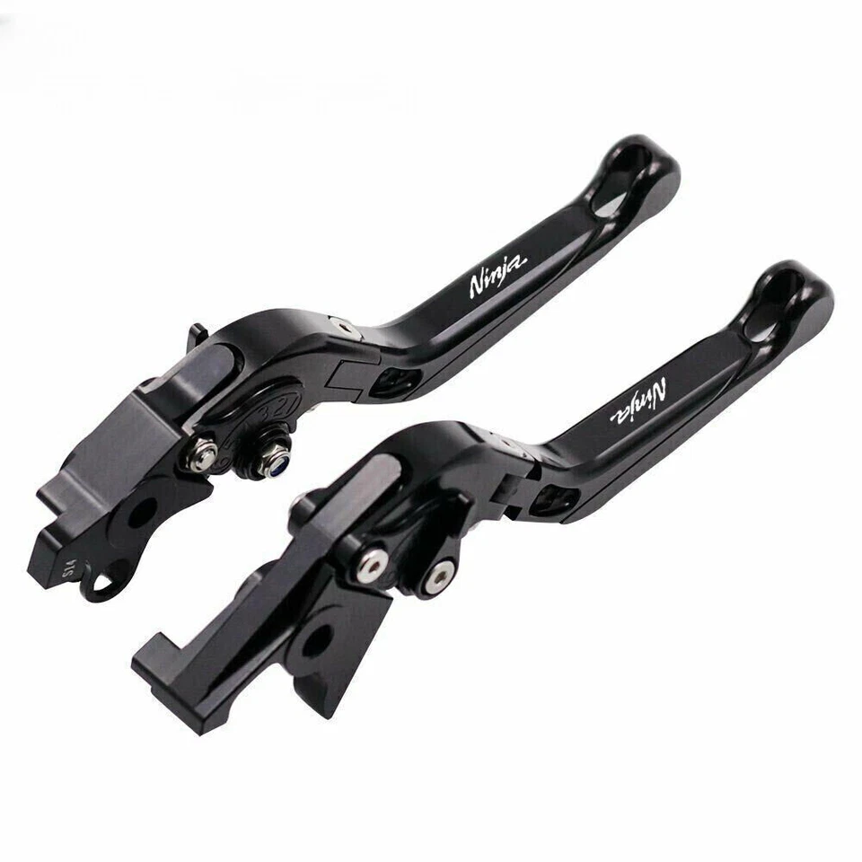 Brake Clutch Levers For Kawasaki Ninja 250R 300R ZX6R 636 ZX10R 650R ZX14R 1000 Foto 2 de 4
