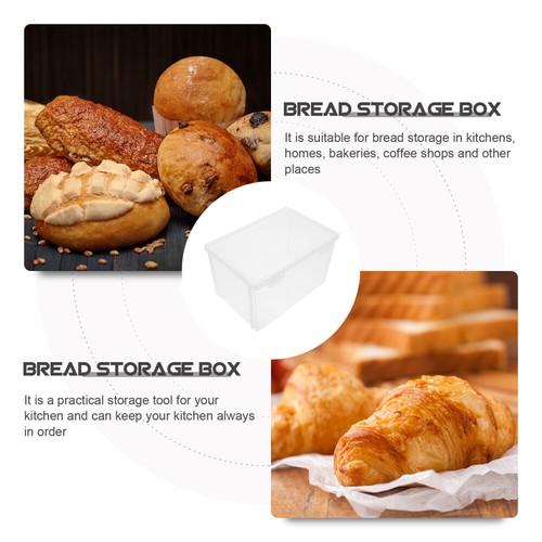 Banana Keeper Airtight Containers Bread Toast Container Case - Picture 4 of 12