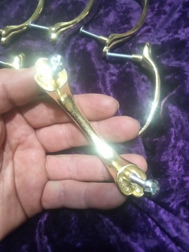 Lot of 24 NOS Amerock BP53006FB Brass Drawer Cabinet Handles Pulls 3" Nice! - Picture 7 of 8