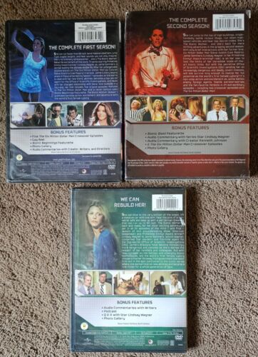 The Bionic Woman, Seasons 1 & 2 & 3 / Factory Sealed - Picture 2 of 2