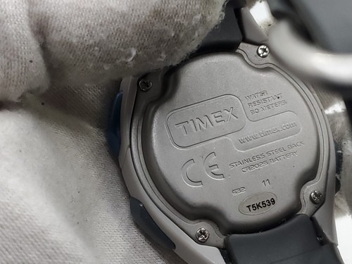 Timex Digitale Pulsuhr Neue Batterie Sound Funktioniert 36mm - Bild 17 von 18