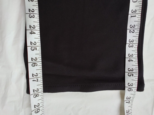 Lee Women's Size 8M Black Midrise Ultra Soft Waistband Stretch Knit Pants - Picture 9 of 14