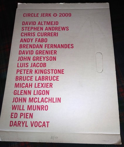 Póster de Peter Kingstone 'Sin título' 2009 firmado #25/50 'Circle Jerk' LGBTQ **NUEVO** - Imagen 5 de 5