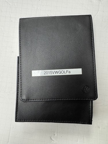 2015 Volkswagen Golf OWNERS MANUAL OPERATORS USER GUIDE BOOK - Bild 1 von 2