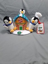 Hallmark Gingerbread Treat Plush W/ Sound & Motion Inspired by Playful Penguins