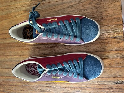 puma suede VTG WTFormstripe size 9 red