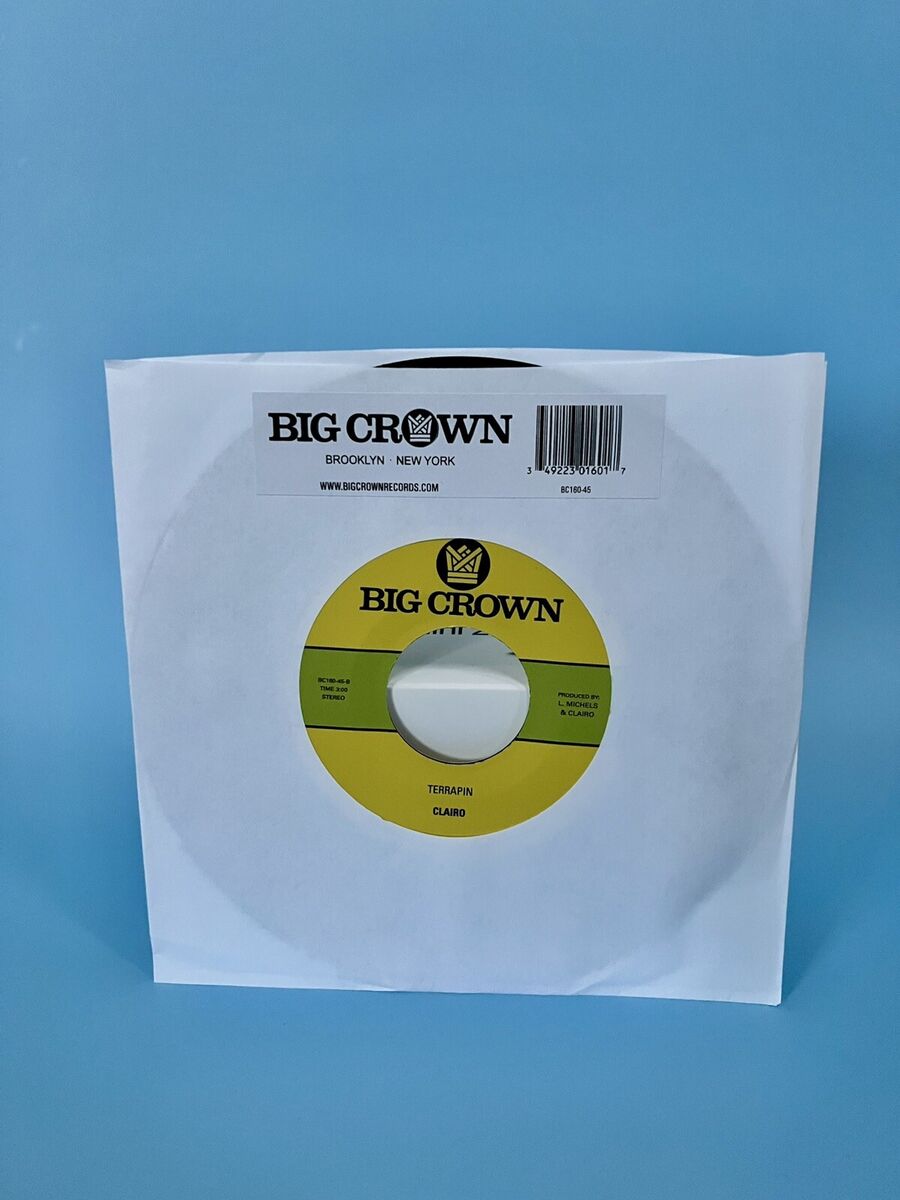 CLAIRO JUNA b/w TERRAPIN BIG CROWN レコード Clairo - Juna b/w Terrapin - ⚫️ Single 7