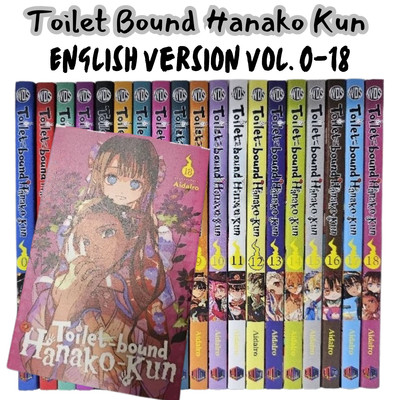 Toilet Bound Hanako Kun Manga Vol 0-18 English by AidaIro (LOOSE/HALF/FULL SET)