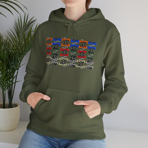 Honda Element Hooded Sweatshirt, Cozy and Stylish Hoodie for Car Enthusiasts - Picture 8 of 21