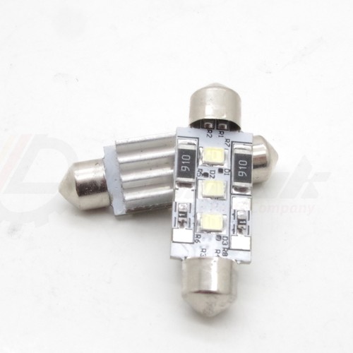 *VW Passat 3B B5 3C B6 License Number Plate LED Light Bulbs - Xenon White 6000k - Picture 4 of 6
