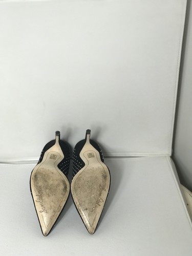 borchie Sam Edelman scamosciata pelle scarpe in nere con x8gYCq8w