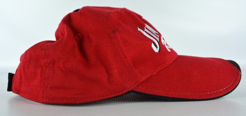 JIM BEAM Cappello Racing Rosso 7 Robby Gordon Motor Sport Snap Racing Baseball - Foto 7 di 10