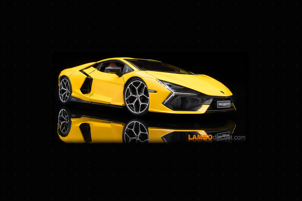 Maisto Lamborghini Revuelto Hybrid Giallo Inti Yellow w