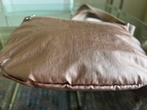 KIPLING Arto S Body Cross Bag/Tasche,Icy Rose metallic,Fell Affe seitlich,Neu - Bild 9 von 17
