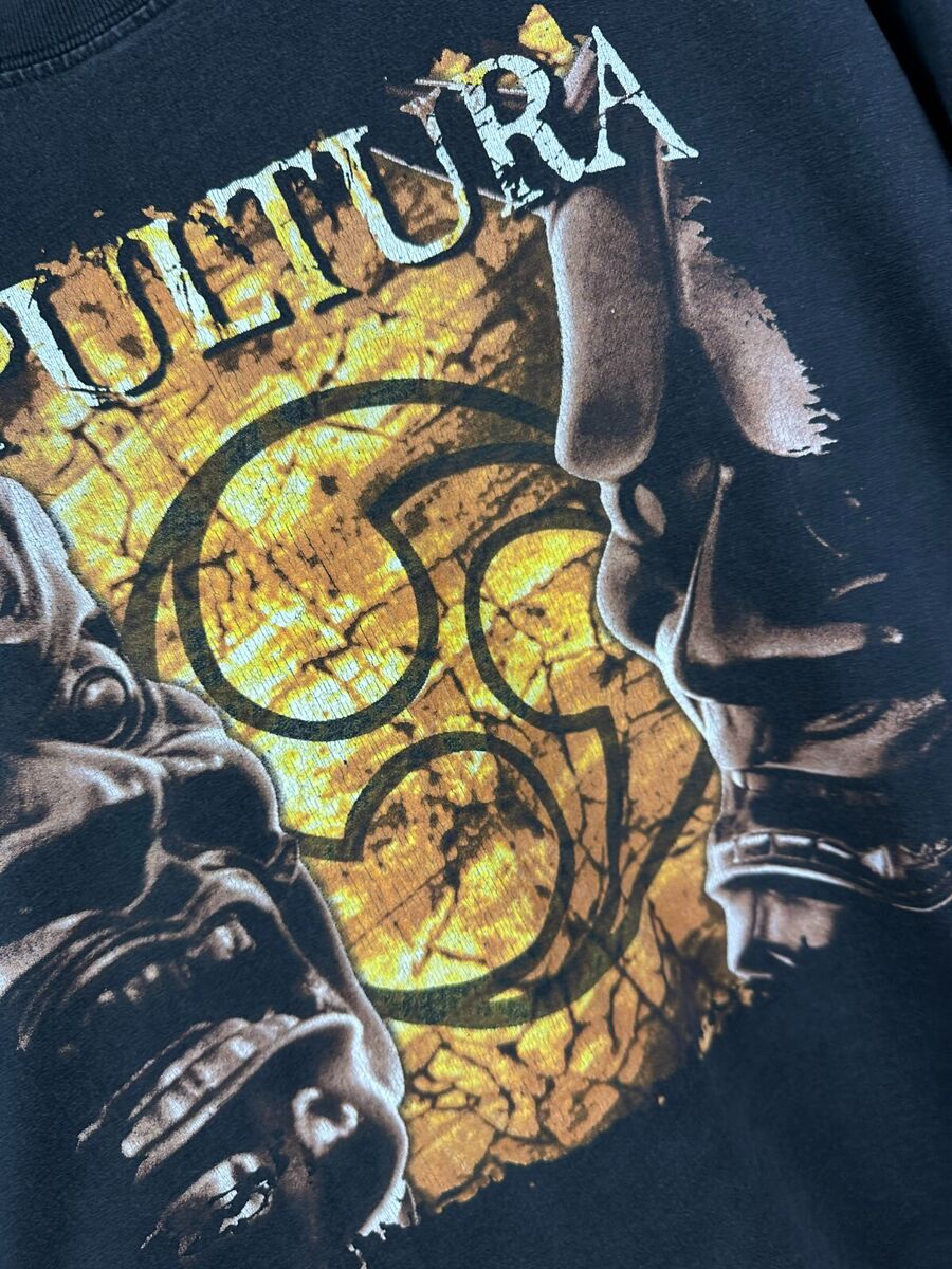 Vintage 1998 Sepultura Tour Shirt Band Long Sleeve Tee Rare Vintage 1998 Sepultura Tour Shirt Band Long Sleeve Tee Rare