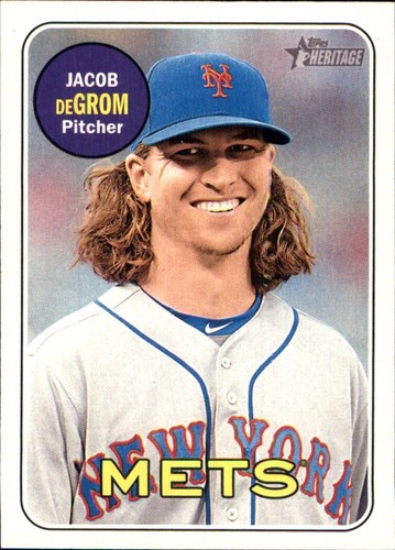 2018 Topps HERITAGE BASEBALL BASE RCs Stars ⚾ MLB CARDS⚾ YOU PICK FAVS #4 - #400 - Picture 97 of 464