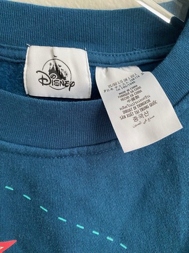 Disney Mickey & Friends Play In The Park Crew Neck Pullover Sweatshirt Sz Large - Picture 4 of 9