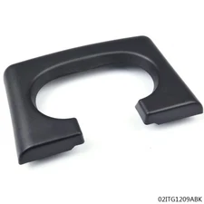 Fit For 2004-14 Ford F150 F-150 Center Console Cup Holder Pad Replacement Black